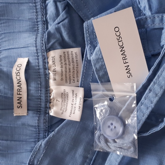 BSF Cotton wide leg summer pants/BNWT - Picture 10 of 11